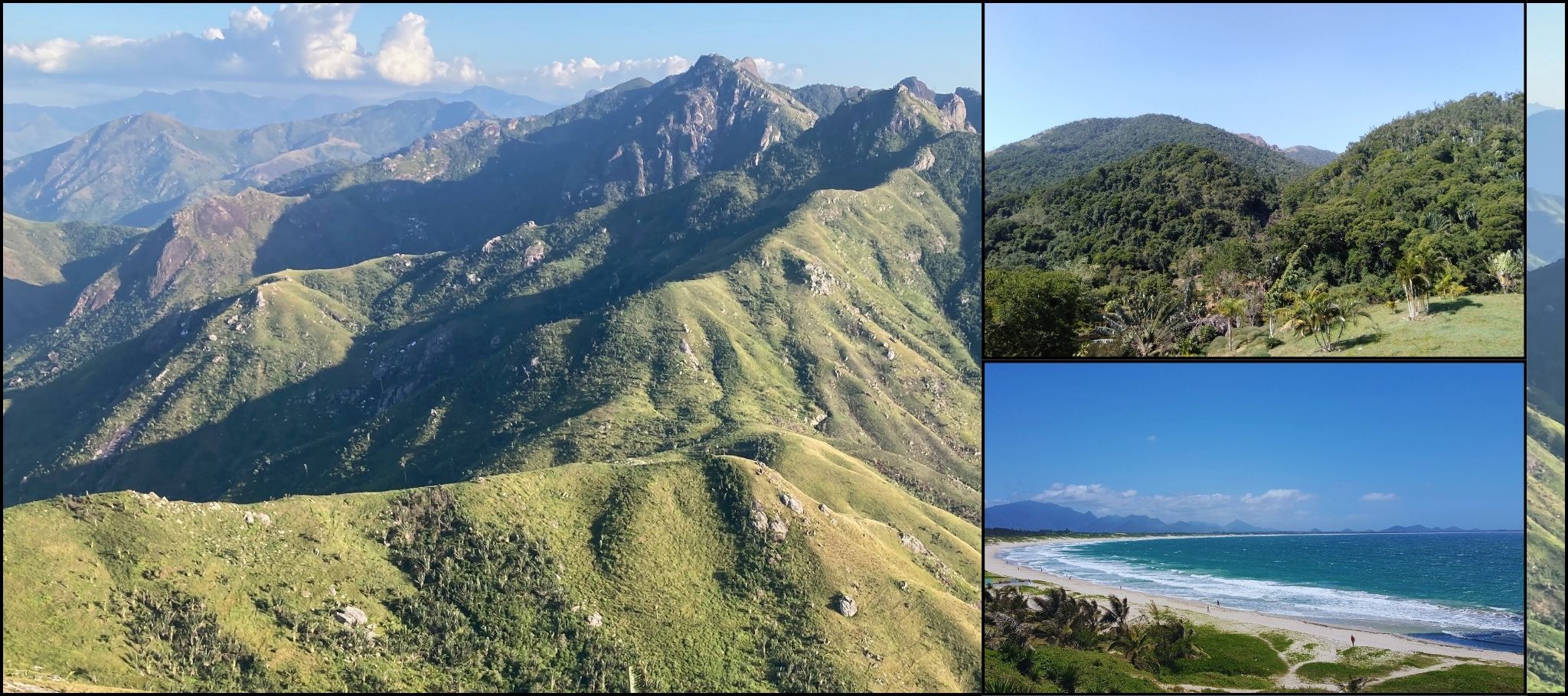 Paysage des montagnes et forêts de Fort-Dauphin Madagascar montrant la biodiversité unique de la région Anosy - Écotourisme Fort-Dauphin